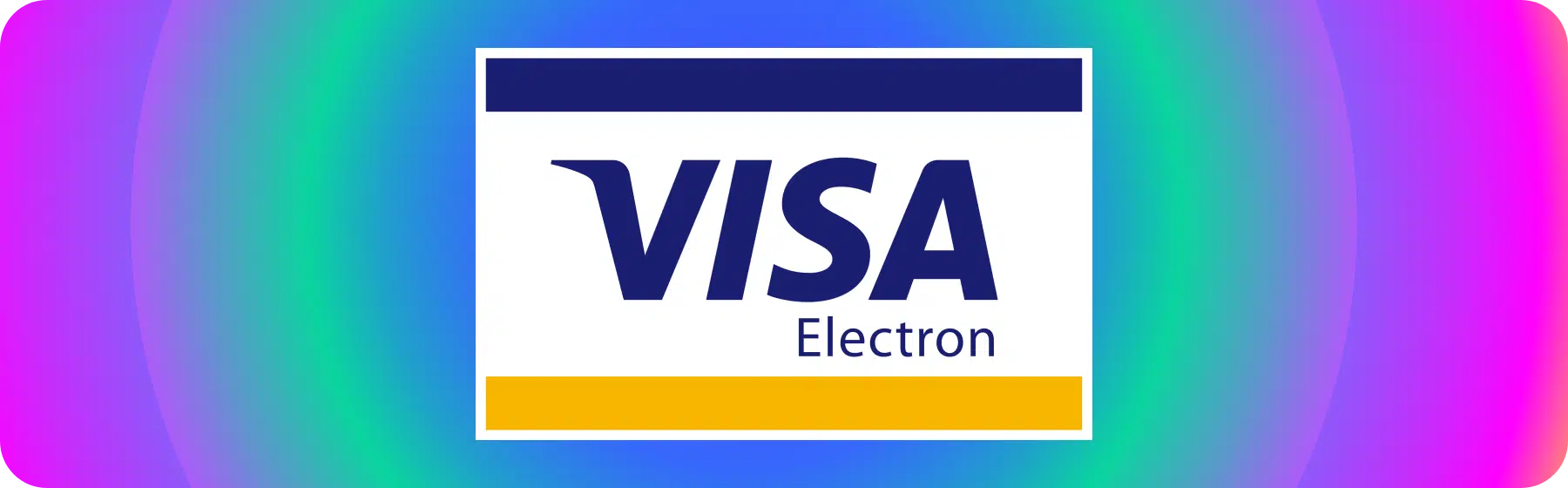 logo for visa electron